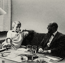 Lou Bertot et Francis Turbil